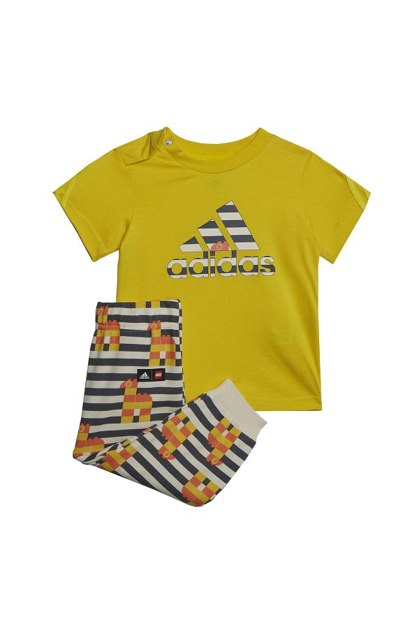 adidas Hb4462 b I Lego Cl Set Baby Tracksuit Yellow Trendyol