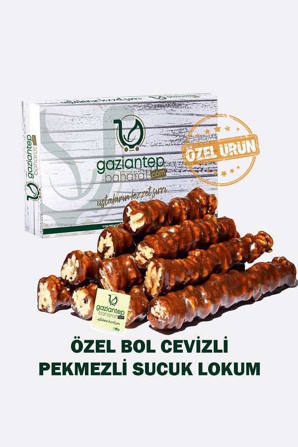 Gaziantep Baharat-500 Gr Walnut Sucuk with Molasses 1