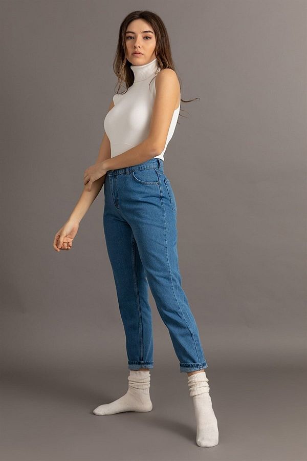 Mom jeans super high waist clearance