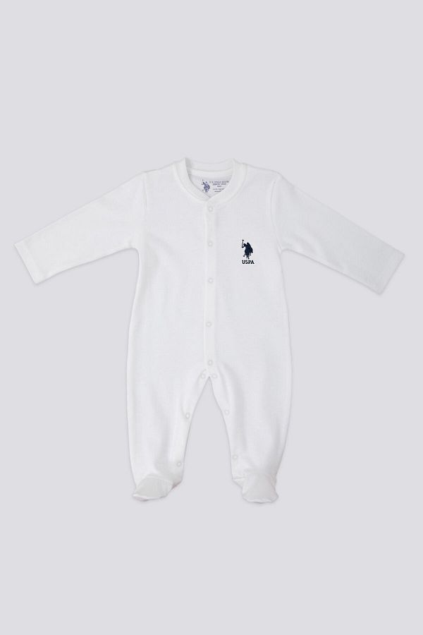 U.S. Polo Assn. Jumpsuit White Trendyol