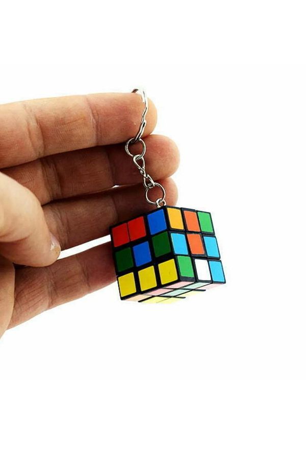 UĞURDAN-Mini Rubik Intelligence Cube Keychain 1