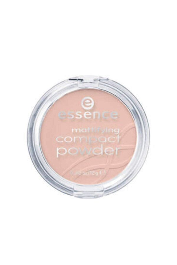 Essence-بودرة مضغوطة غير لامعة 02 بيج ناعم 1