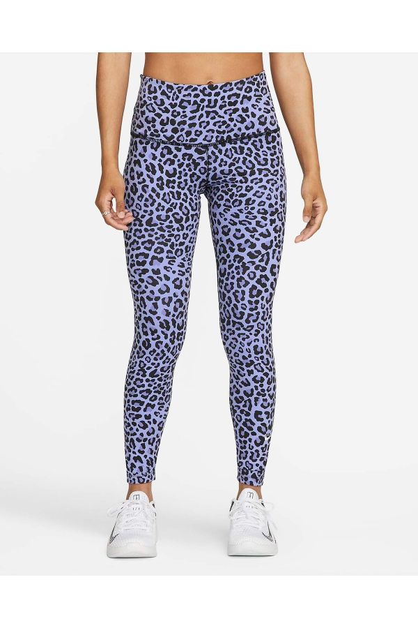 Nike Womens Leg-A-See Leopard Print Leggings CT6101-754 Limited-Size Small