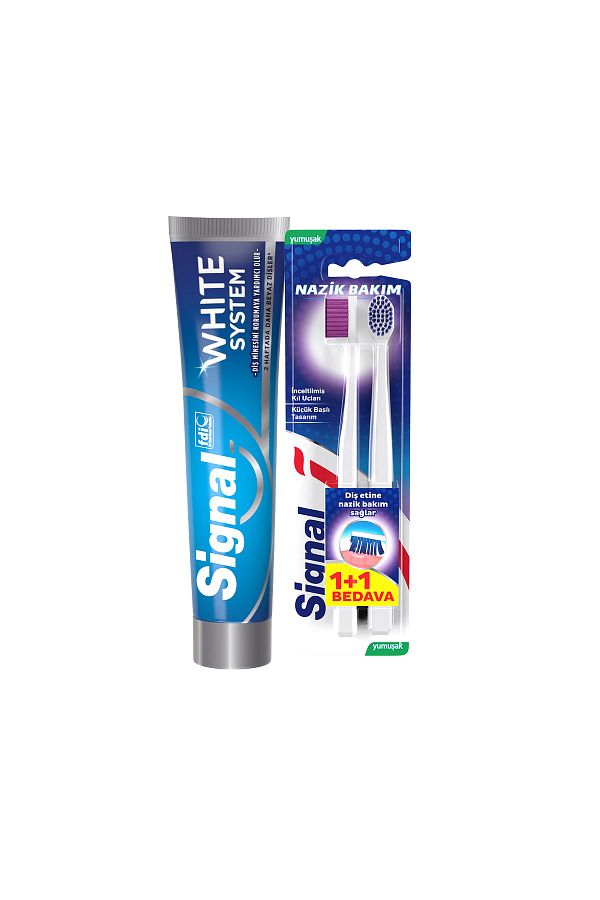 Signal-Disaster Relief Signal Toothpaste and Toothbrush Set 1