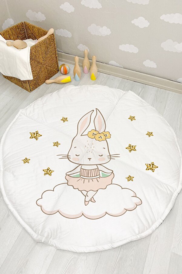 Tuğba Kuğu Çift Taraflı Oyun Matı - For Baby Serisi