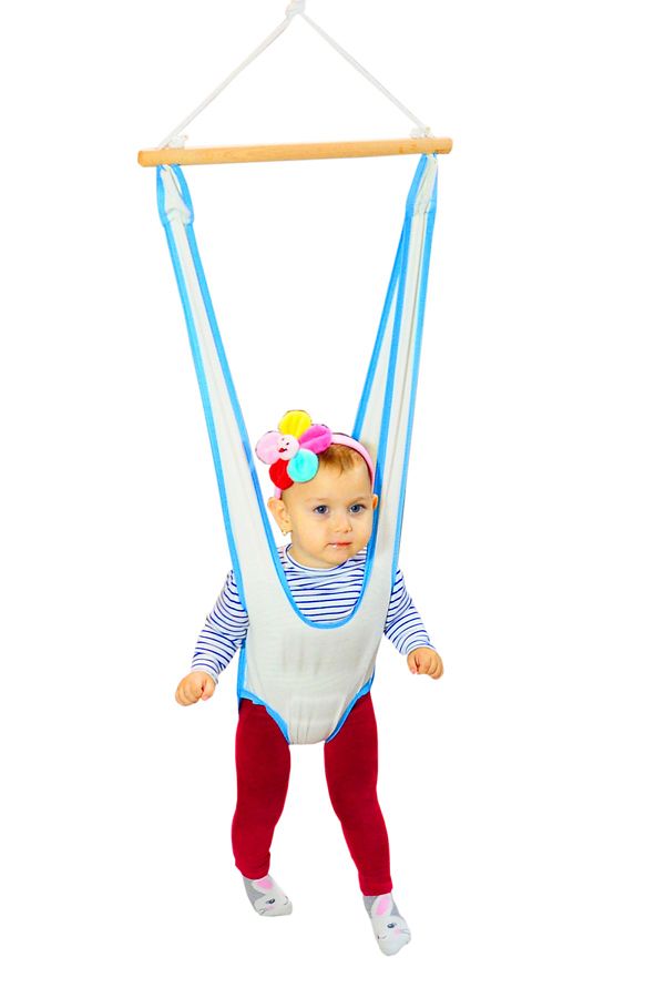 Leiste Luna Baby Bouncer Bouncer Hanging Spring Walker Bouncer Hanging on the Ceiling with Safe Seat Belt Trendyol