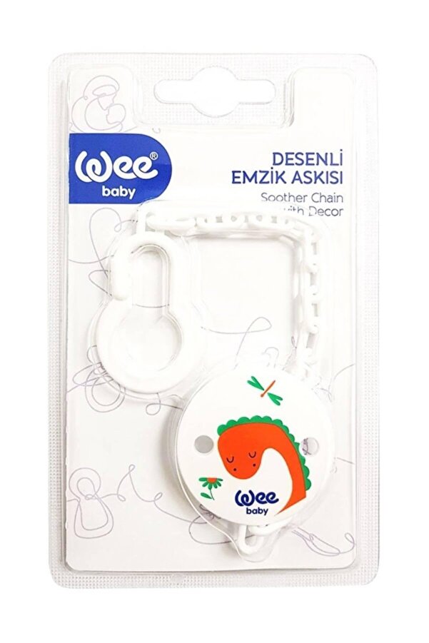 Wee Baby 901 Desenli Emzik Askısı Krem