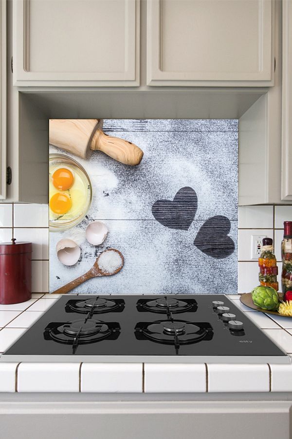 Tilki Dünyası-Food Sticker Made with Love Behind the Kitchen Stove 1