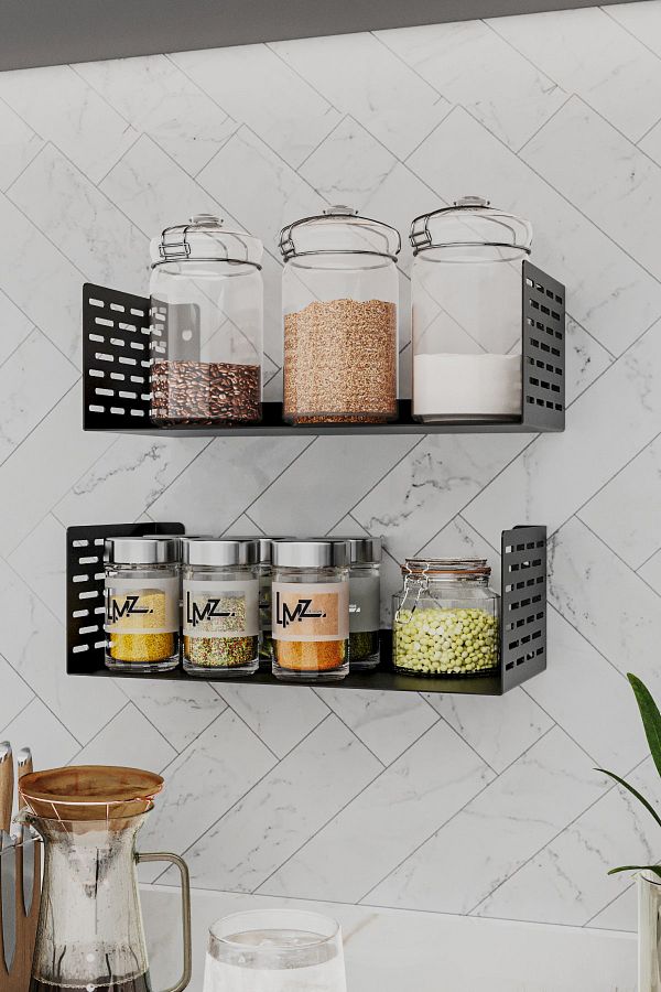 Spice rack metal wall new arrivals