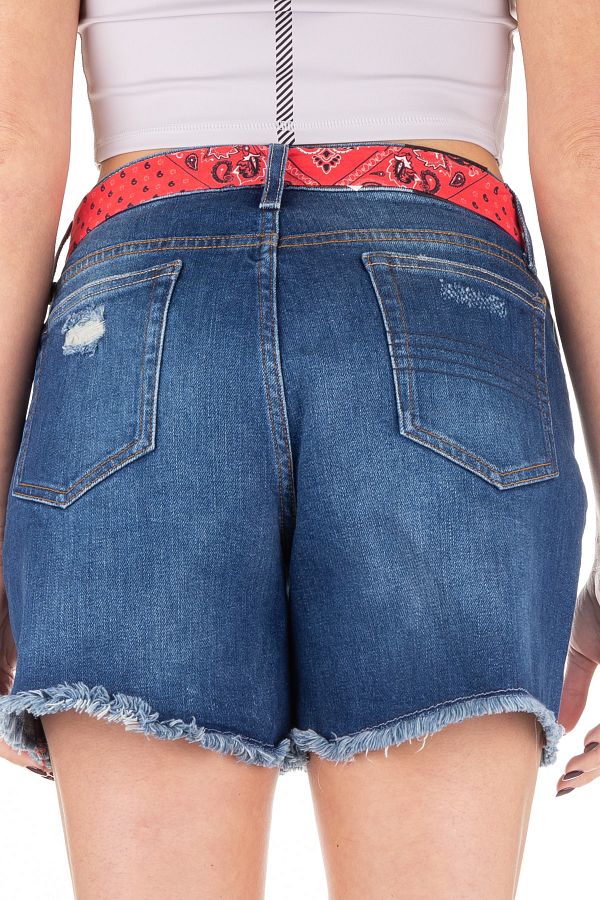 Short jean superdry femme top