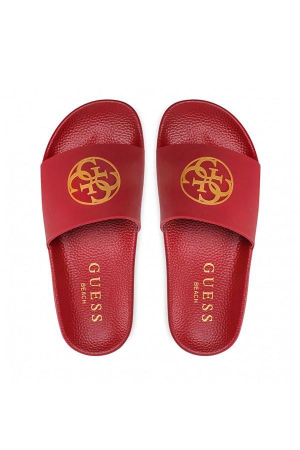 Guess sandals red online
