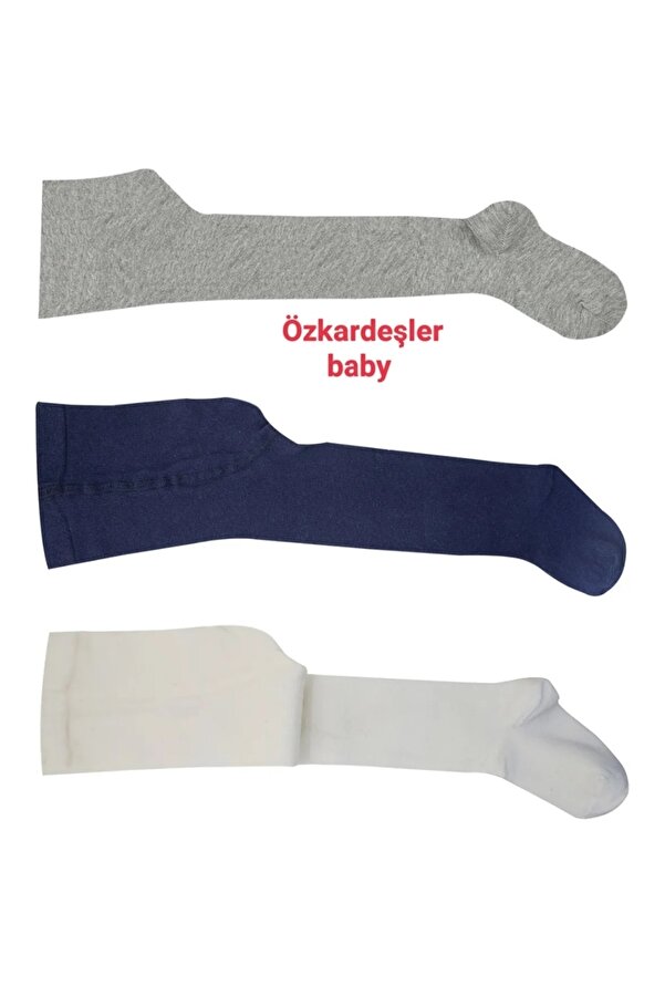 ÖZKARDEŞLER BABY Bebek Killotlu Çorap 3lü