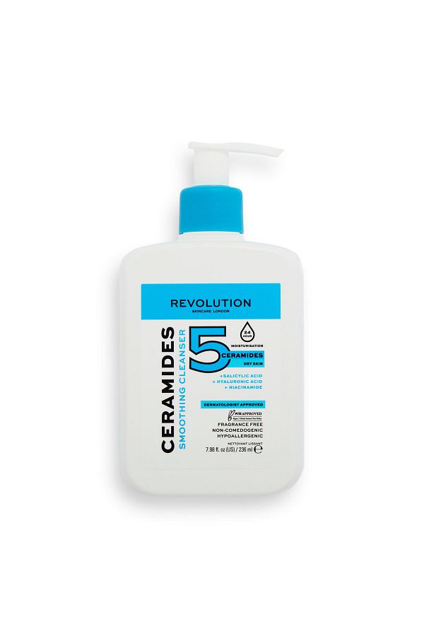 Revolution-Ceramides Hyaluronic Acid Niacinamide Moisturizing Facial Cleansing Gel 236ml 1
