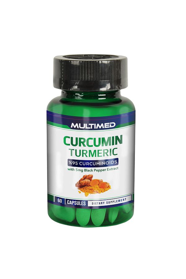 Multimed-Turmeric Extract - Curcumin Turmeric 60 Hard Capsules 1