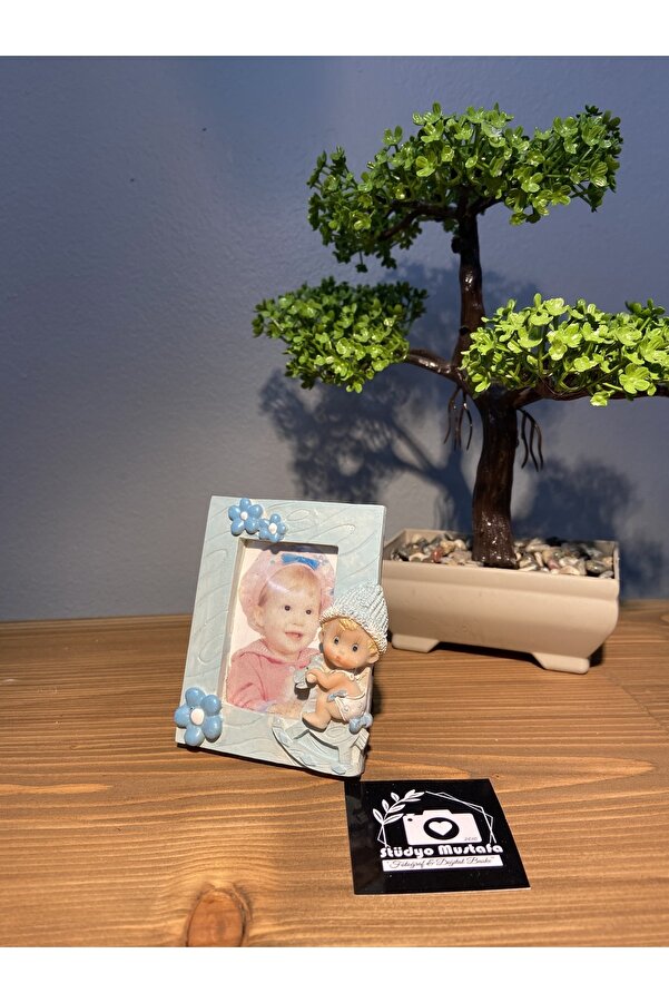 stüdyo mustafa fotoğraf & digital baskı 2010 Mini Masa Üzeri Bebek Albüm (1 Adet)