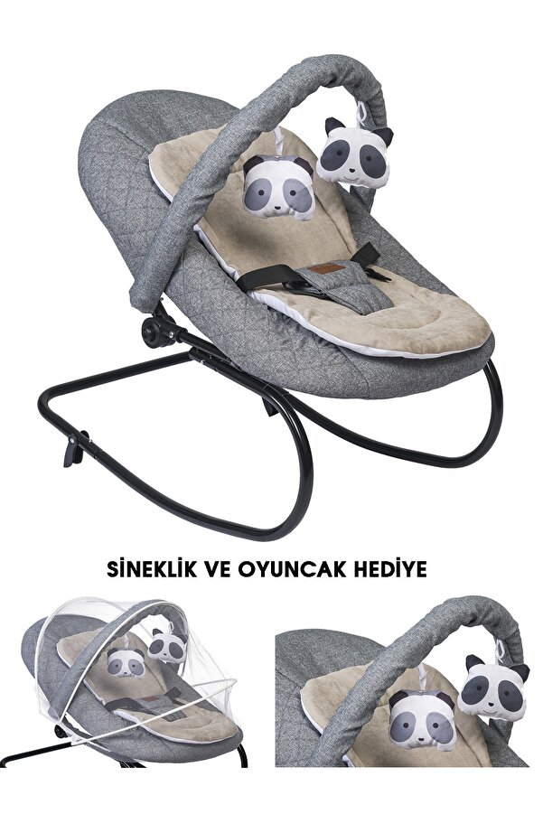 Baby Home 330 Hug Anakucağı - Kademeli - Sallanır - Sabitlenebilir - Oyuncaklı - Bebek Puseti