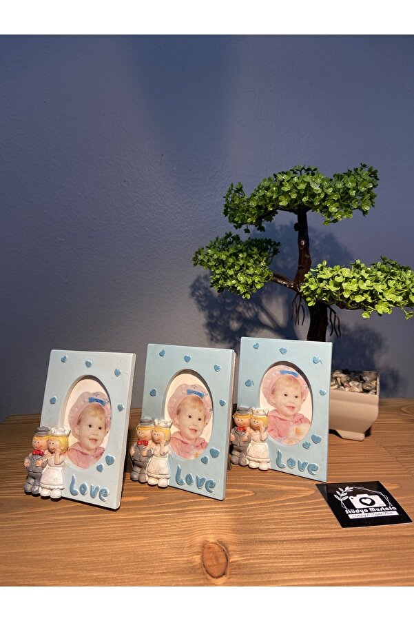 stüdyo mustafa fotoğraf & digital baskı 2010 Mini Masa Üzeri Vesikalık Love (3 Adet)