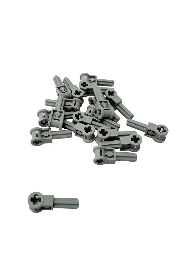 LEGO-Technic Moc Custom Axle 2l Reverser Handle Connector Dark Gray 4 Pieces Will Be Sent 1