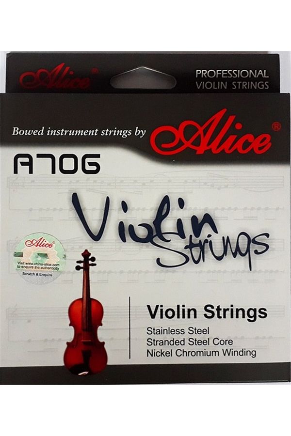 Alice-A-706 Model Professional High Quality Violin String Set 1