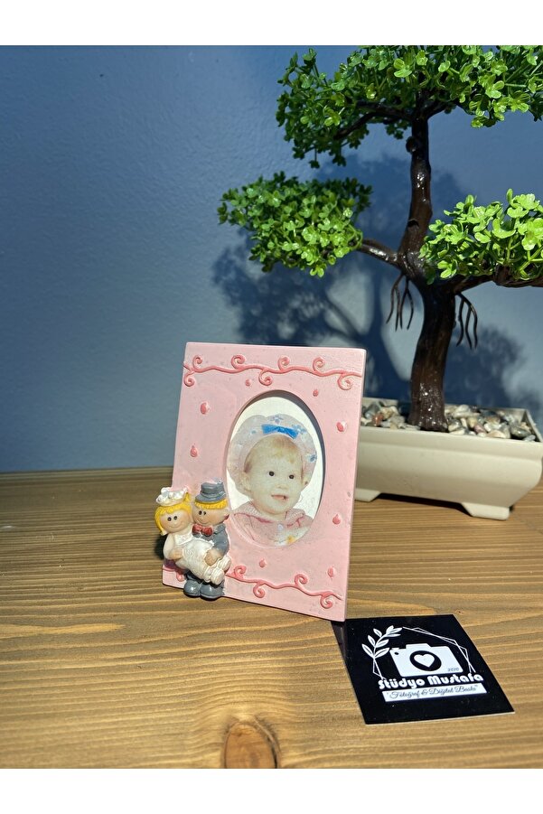 stüdyo mustafa fotoğraf & digital baskı 2010 Mini Masa Üzeri Bebek Albüm (1 Adet)