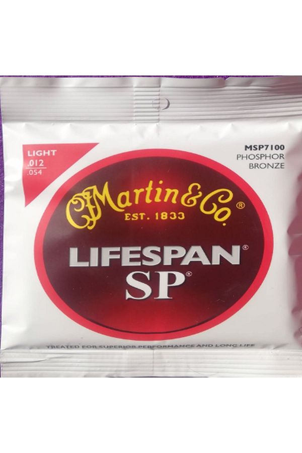 Martin msp7100 sp lifespan phosphor bronze light acoustic guitar strings 2025