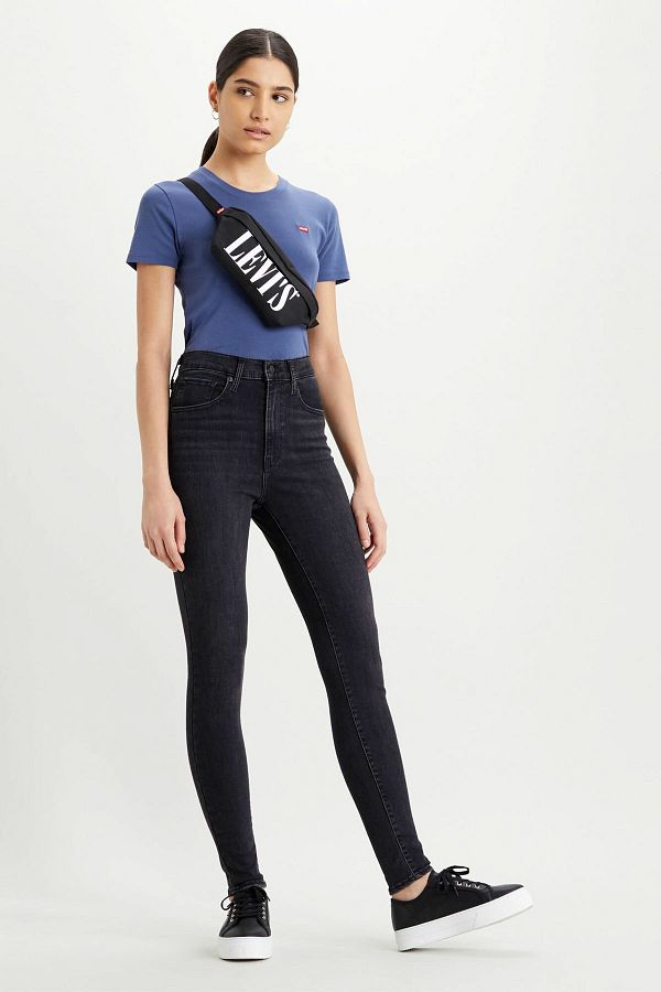 Levi's mile high super skinny black outlet
