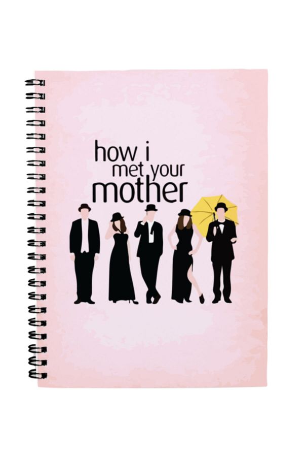 Bikutumutluluk-Gift - N095 A5 Design Spiral Notebook - How I Met Your Mother 1
