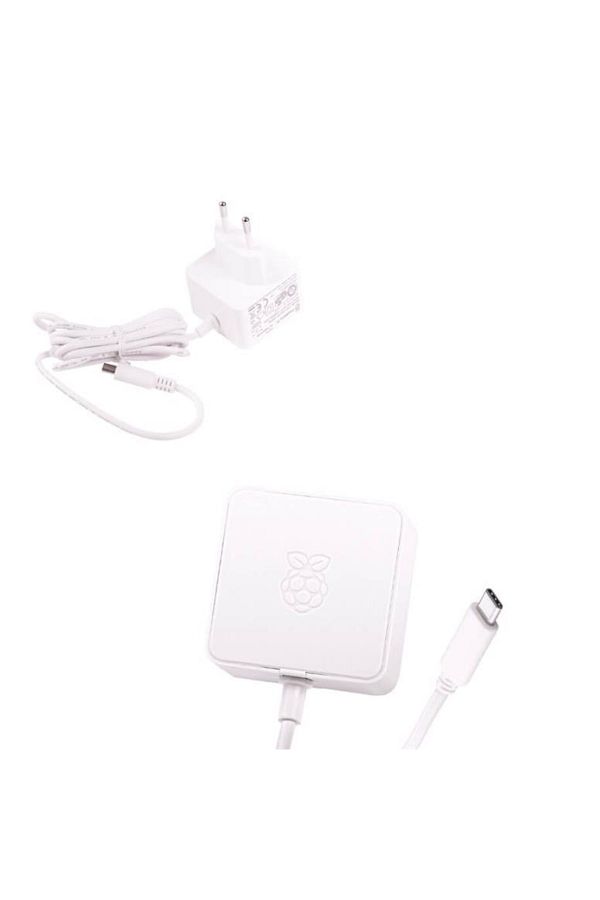 Arduino-Raspberry Pi 4 Power Adapter 5.1v 3a Original White 1