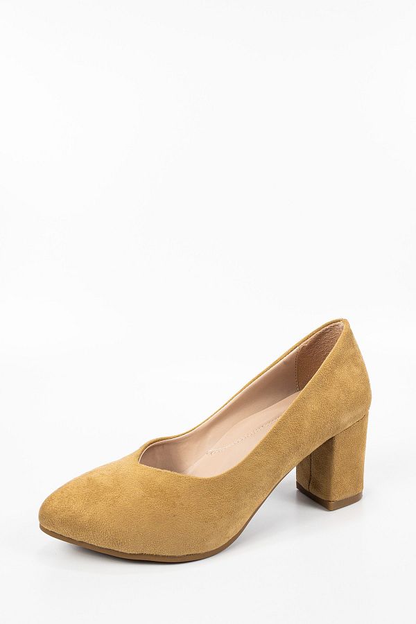 Nude velvet shoes on sale