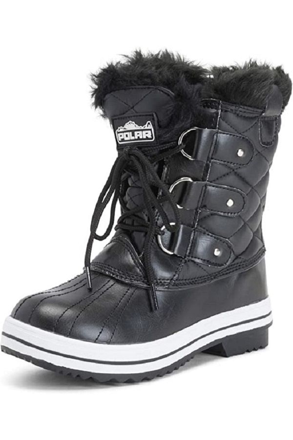 Polar Watch Women s Snow Boots Nylon Short Winter Snow Rain Warm Waterproof Trendyol