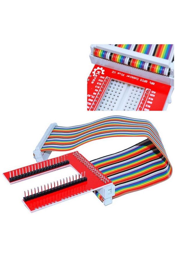 Arduino-3 Gpio Extension Diy Kit 40p Rainbow Line Gpio V2 1