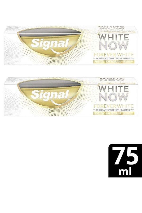 Signal-White Now Forever White Toothpaste 75 Ml8717163760147 (2 Pieces) 1