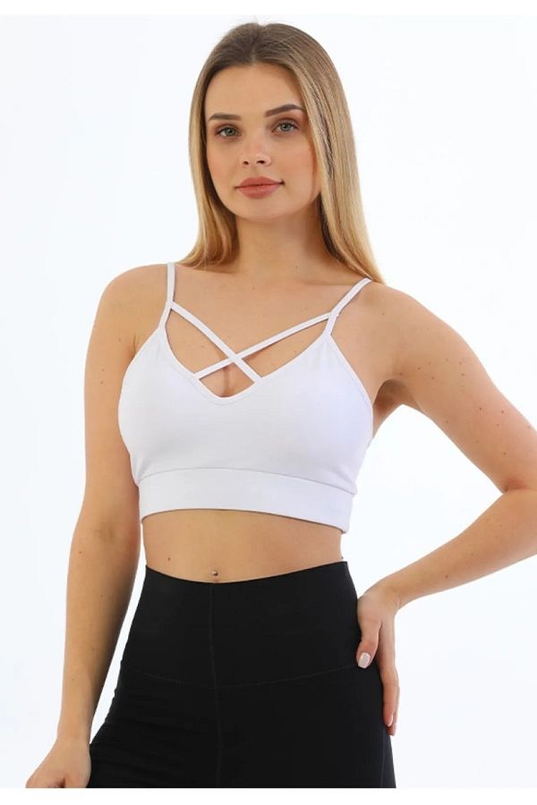 Cross bralette top clearance