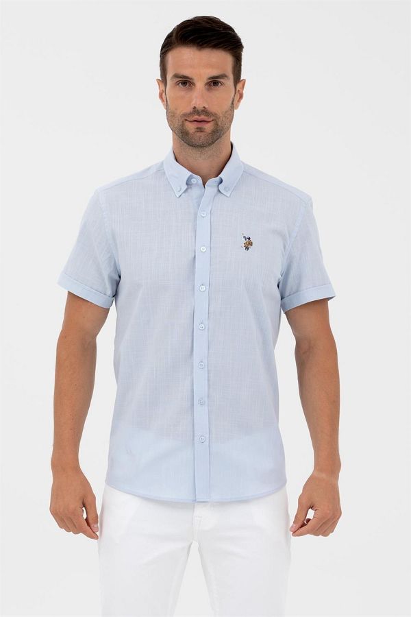 U.S. Polo Assn.-Cămașă cu mânecă scurtă pentru bărbați U.s.polo Assn Elfygl023y 1570086 1