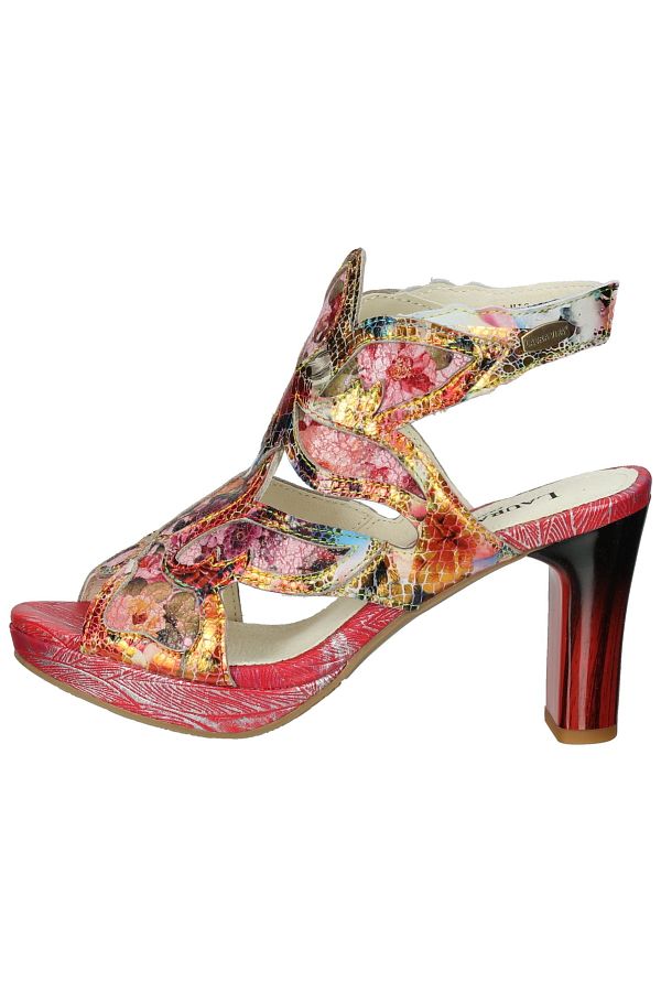 LAURA VITA Sandals Multicolor Block Trendyol