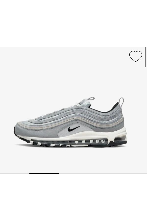Nike Air Max 97 Metallic Silver Trendyol