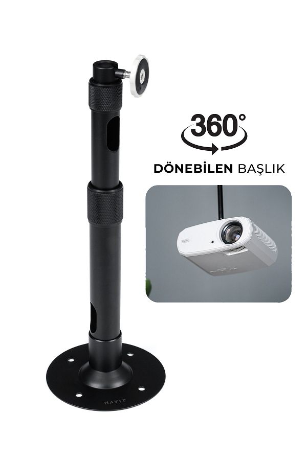 Havit-Pa304 Projection Ceiling Hanger Bracket (Ceiling and Wall Hanger Bracket) 360 Degrees 1