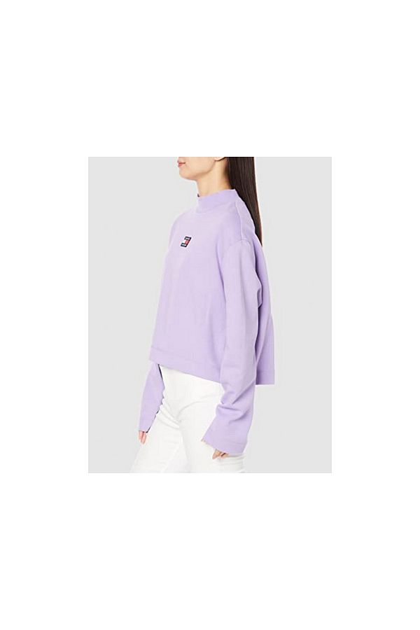 Tommy Hilfiger Sweatshirt Purple Regular fit Trendyol