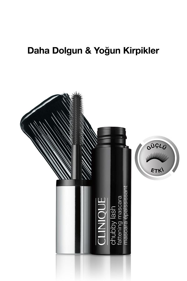 Clinique-Chubby Lash Fattening Volumizing Mascara - 10ml - Bristle Brush 1
