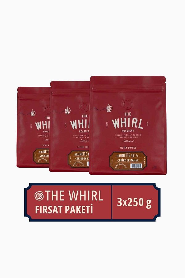 The Whirl-Brunette 431°F Filter - Core Coffee Set of 3 1