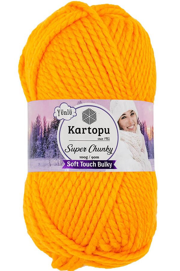 Super chunky yellow wool online
