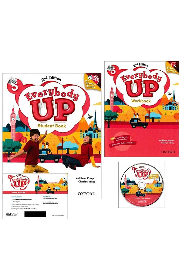 OXFORD UNIVERSITY PRESS-Everybody up 5 - Student Book, Workbook, Access Code and Cd Set 1