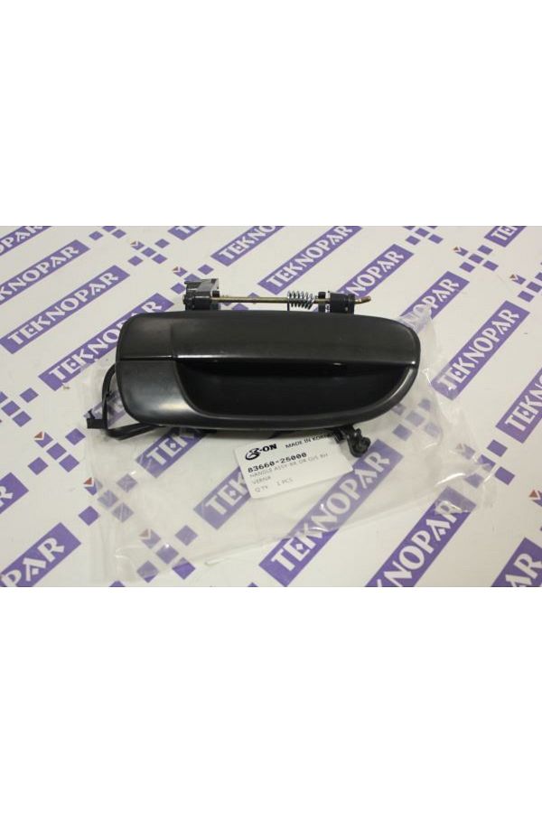 OEM-Hyundaı Accent 00-06 83660-25000-K - Exterior Door Release Handle, Rear Right 1