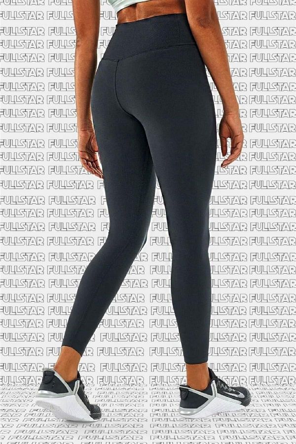 Nike Power Super Compressive High Rise Leggings High Waisted Matte Black Leggings Trendyol