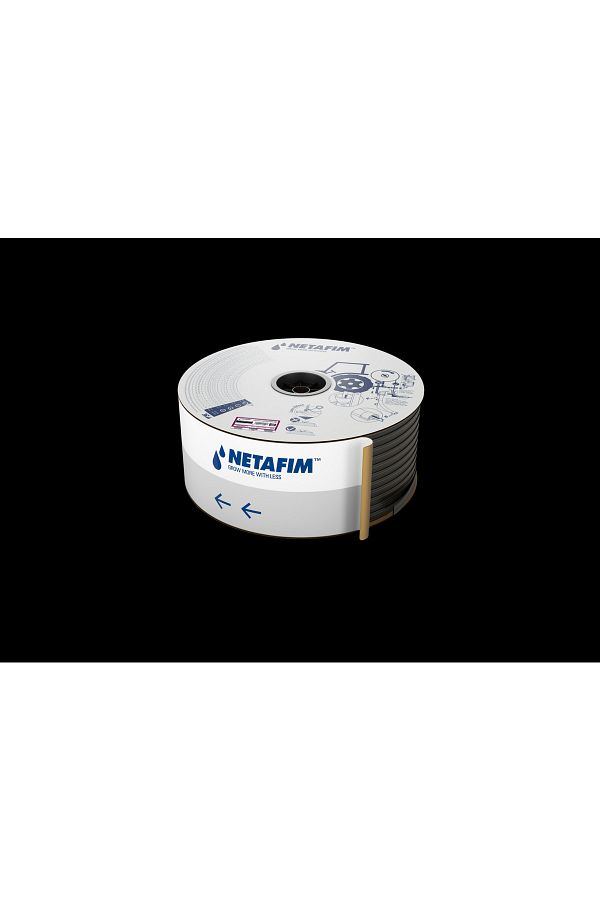 NETAFİM-Typhoon™ Plus 16125 (12.5mil 20 Cm 2.2 Lt/h )1350m. Non-Pressure Adjustable Flat Drip Irrigation Pipe 1
