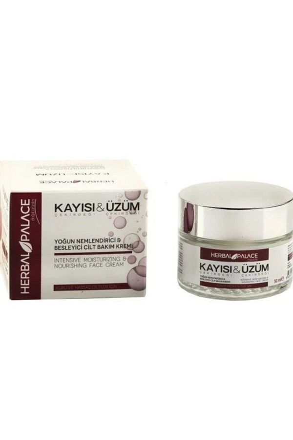 Herbal Palace-Apricot Kernel - Grape Seed Cream 50 ml (Intensive Moisturizing) 1