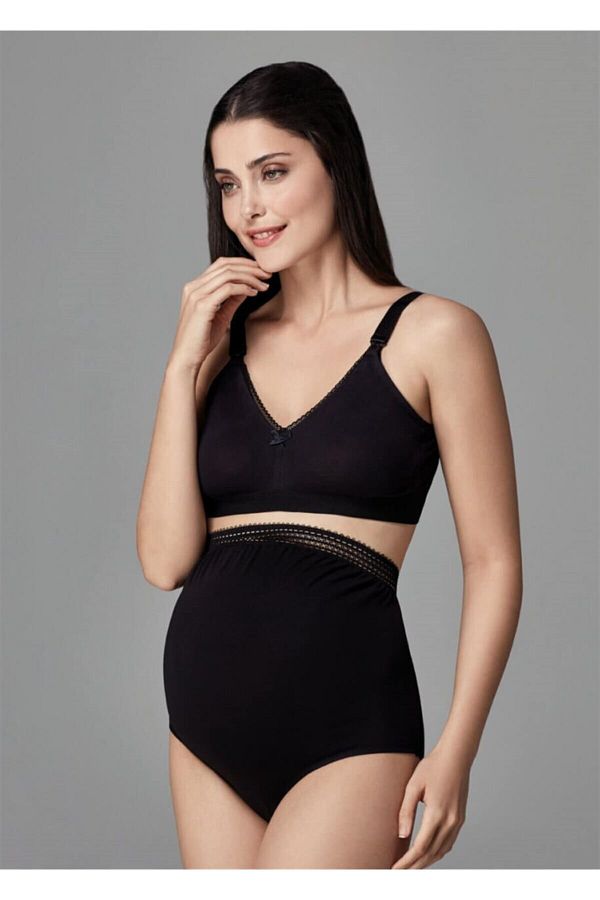 Eros-Umstandsslip für Damen - Schwarz Ersk511 1