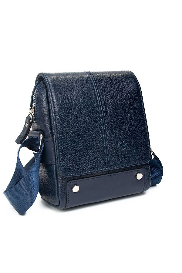 KANGAROO KINGDOM Men s Messenger Bag Genuine Cowhide Leather Dark Navy Blue 7655 l Trendyol