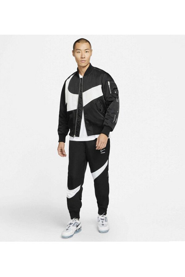 Nike Tn Reversable Therma fit Jacket Black white Double Sided Usable Trendyol