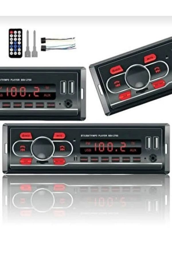 Karabay Ticaret-Bsv-2700 Dual USB & Bluetooth Car Tape Mp3 Player with 4*50 Watt Audio Output 1